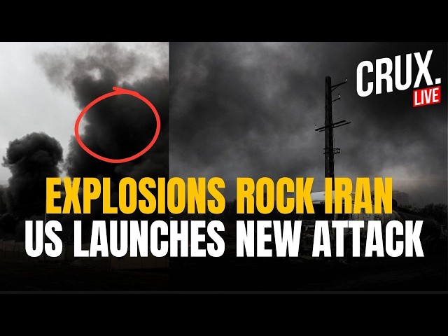 IRAN LIVE | Huge Explosions Near Tehran As US Strikes IRGC Missile And Drone Hub | Ground War
