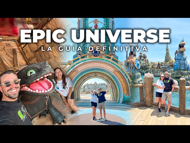 EPIC UNIVERSE : La Guía Definitiva | (Itinerario, Comida, Atracciones) El Mundo en Pareja
