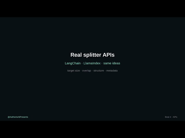 Chunking Strategies for RAG — split docs so retrieval finds the answer