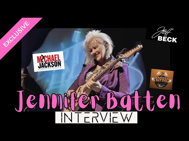 Talking Music With Michael Jackson's Guitar Virtuoso Jennifer Batten - Full Interview...