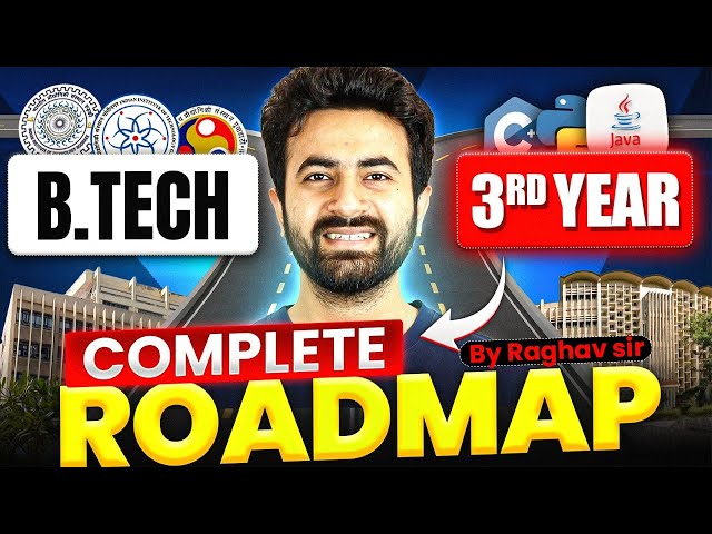What To Do In College 3rd Year? | B.Tech 3rd Year Complete Roadmap