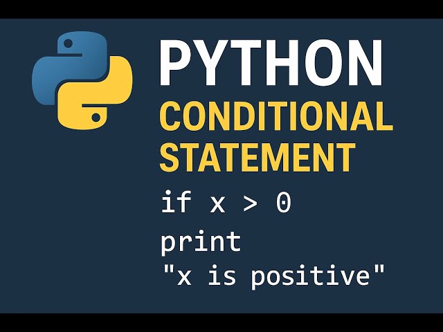Conditional Statement | Python Tutorial for Beginners