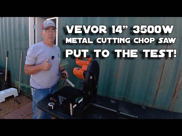 VEVOR Chop Saw, 14 inch Stainless Steel Cold Cut Blade, 3500W