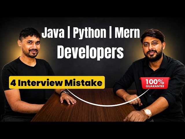 95% of Developers Fail Because of These 4 Interview Mistakes