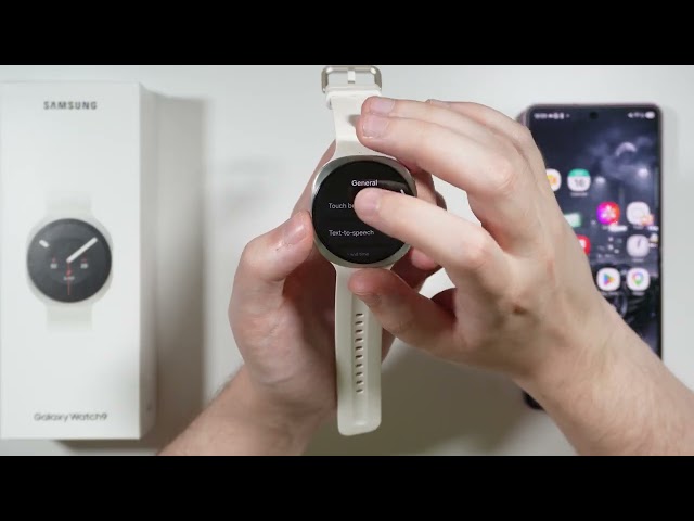 Samsung Galaxy Watch 9: How to Turn ON/OFF Touch Bezel (Scroll by Swiping Around the Screen)