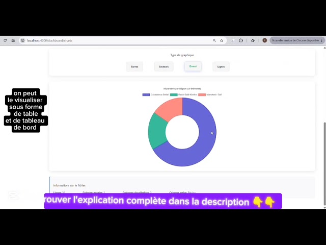 [Démo] Dashboard interactif pour visualiser les données ouvertes | Angular - Spring Boot