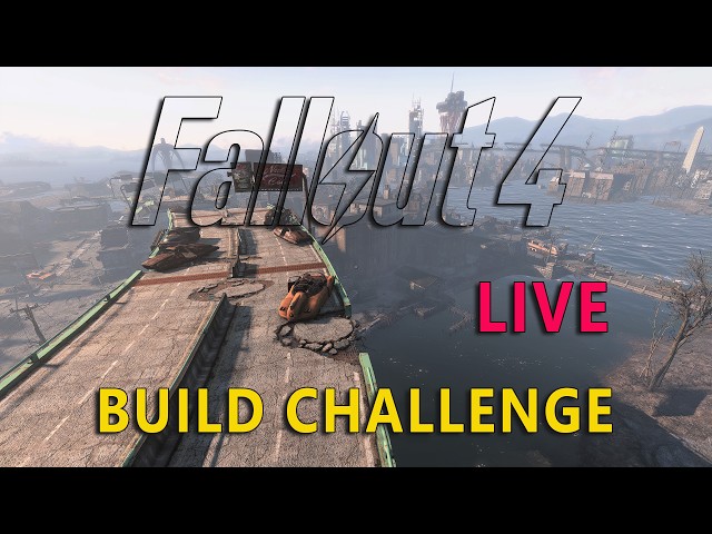 Fallout 4 Live: New 3x3x3 Challenge! | Settlement Building