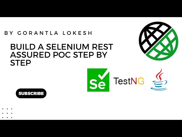Session 4: Build Selenium Rest Assured POC Step by Step | #java #testng #extented