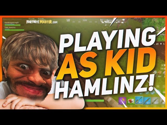 TSM Hamlinz - PRETENDING TO BE A KID IN RANDOM DUOS! 15 KILL WIN (Fortnite BR Full Game)
