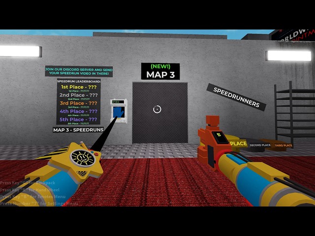 Roblox Grabpack Place | Legacy (Map 3) Walkthrough