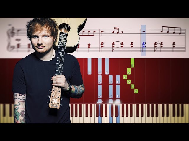 Ed Sheeran - Perfect - EASY Piano Tutorial + SHEETS