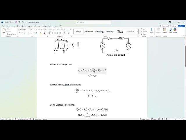 Deriving Equations from Mechanical Systems