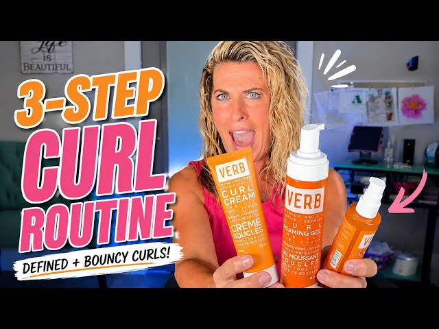 How to Get Defined, Bouncy Curls | My 3-Step Curl Routine