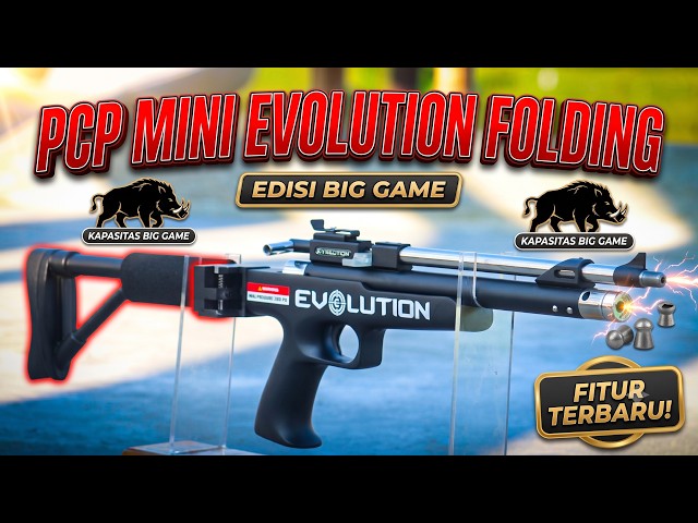 CHEAP BIG GAME MINI PCP PROMO!!! MINI PCP EVOLUTION FOLDING STOCK AND MINI PCP PISTOL FOR AROUND ...