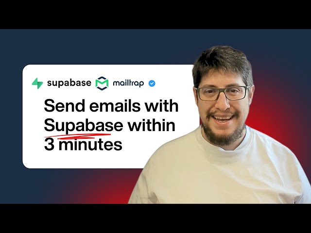Supabase send email
