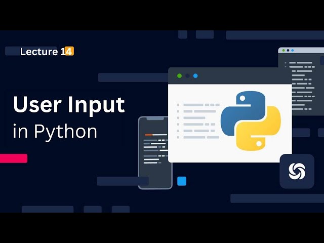 How to take user input in python ||  Python Programming Tutorials For Beginners