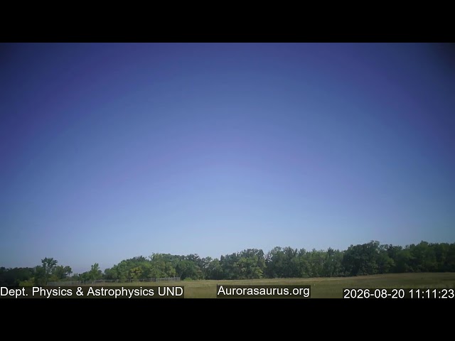 North Dakota Dual Aurora Camera (NoDDAC) Live Stream