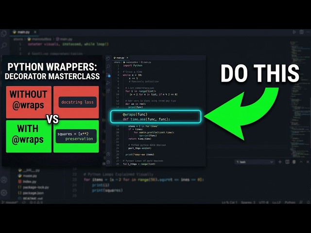 Why Your Python Decorators Are Broken (And How to Fix Them)The