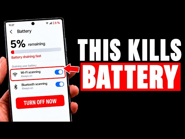 3 Hidden Android Settings Killing Your Battery (And How To Fix Them)