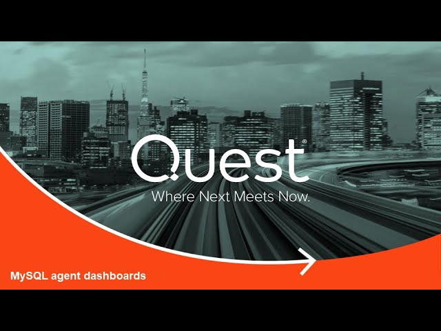 Foglight review of MySQL agent Dashboards (Complete)