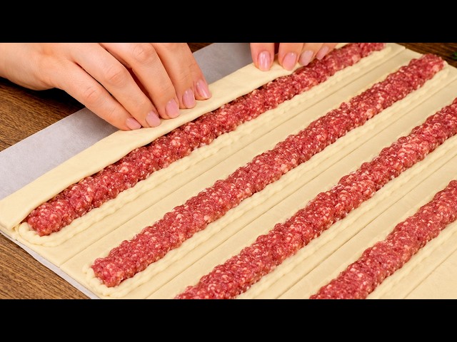Do you have puff pastry? New trick in 5 minutes! No one will guess how you prepared it! Do