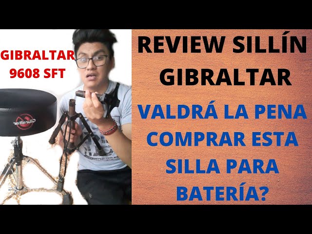 SILLÍN GIBRALTAR 9608 SFT |Review en español| será bueno comprarte esta silla para batería?