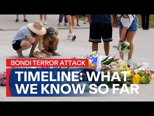 Bondi terror attack latest update | 9 News Australia