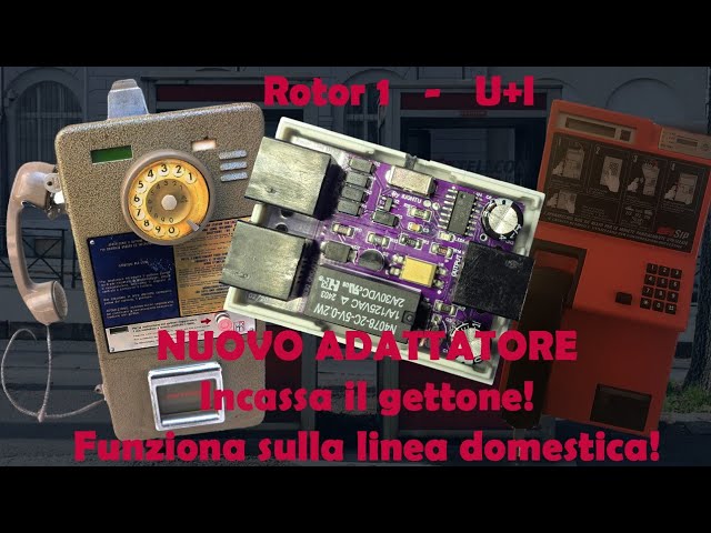 Adattatore Rotor SIP DTMF V3.0 e Bigrigio  Gestione Incasso Monete Plug & Play