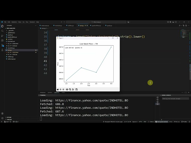 Stock Price Updating
