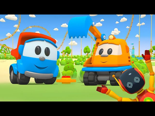 Léo le camion curieux: compilation des meilleurs épisodes du dessin animé pour enfants.