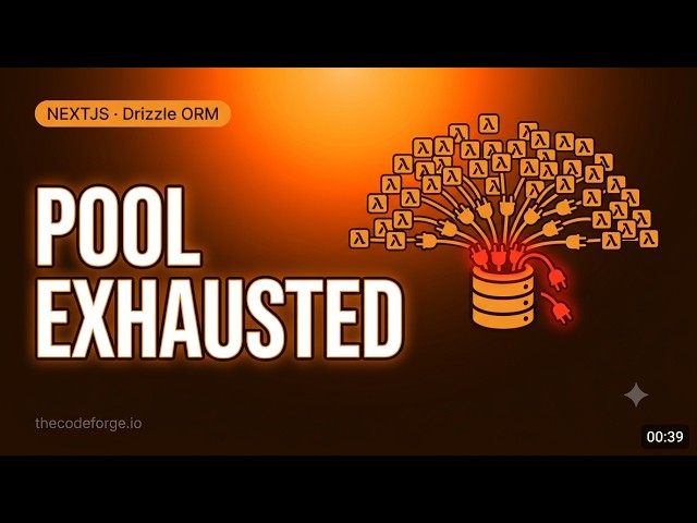 Next.js Drizzle ORM: Serverless connection-pool exhaustion took down