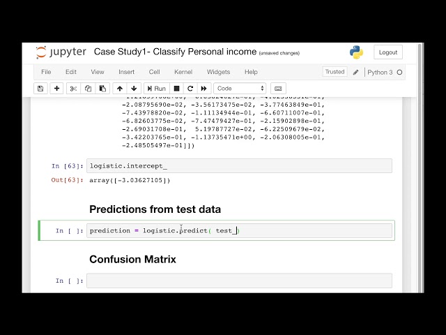 Data Science For Beginners with Python  20 - Case Study 1- Validating Model accuracy