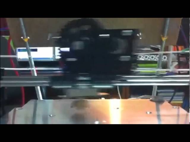 Reprap Prusa first dry run