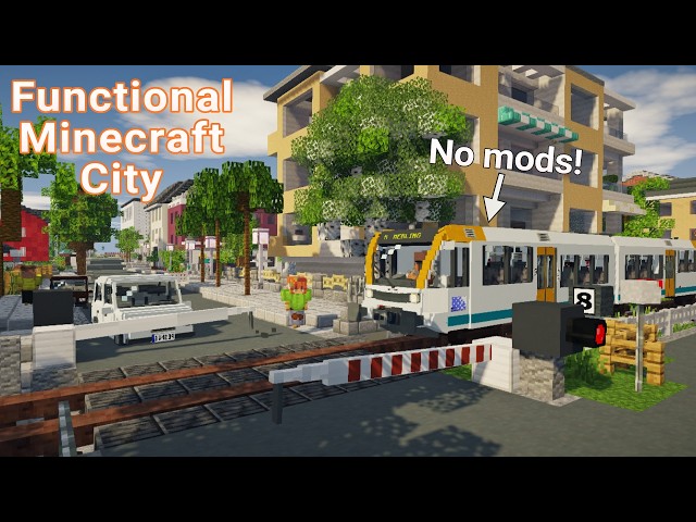Realistic Minecraft City Map [New Update + Download]
