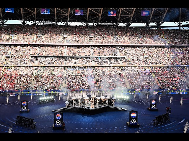 The Killers Perform At The  2026 #UCLFinal Kick Off Show Presented By Pepsi
