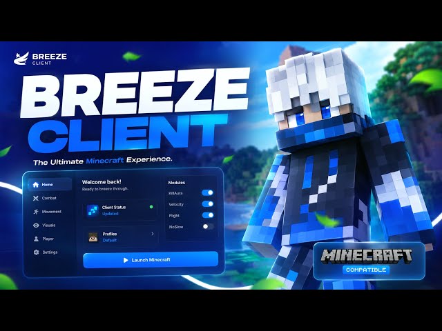 NEW Breeze Client (1.21 - 1.21.11+) - Best Free Minecraft Hacked Client for PvP in 2026! | Java