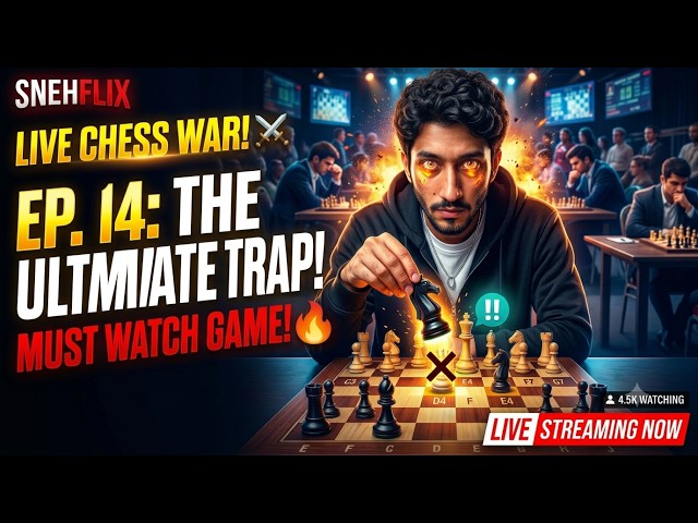 ME v/s Chat !? - Chess.com Bullet & Blitz Arena🥶💁‍♂️ | Snehflix Ep. 14