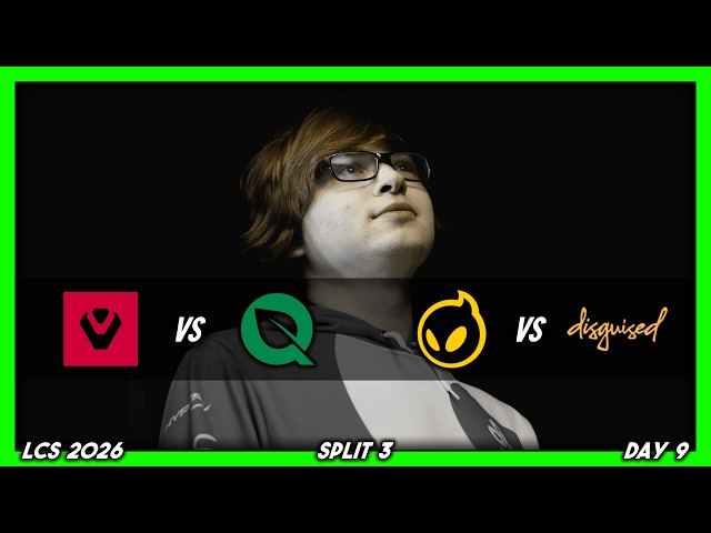 THE UNDISPUTED WORST TEAM IN THE LCS ? (LCS 2026 CoStreams ━ Split 3 ━ Day 9)