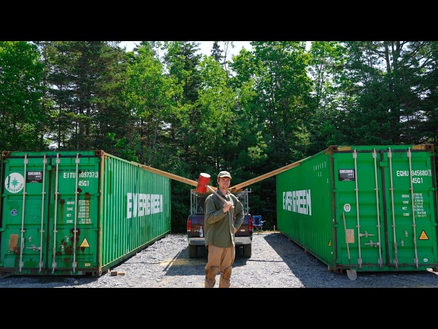 Moving Two Massive Containers By Myself for the Boatshed- No. 41