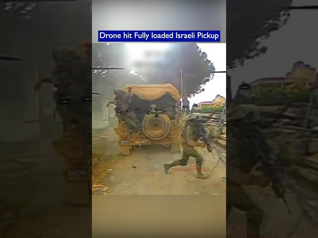 Wire-Guided Drone Strikes Israeli Army Humvee in Southern Lebanon