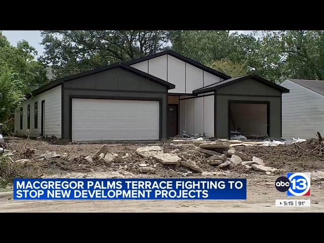 MacGregor residents say developers are ignoring deed restrictions in their area