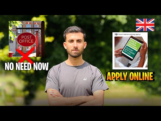 No More Post Office! 😱 Apply for UK Driving Licence Online in 2025 (DVLA New System)
