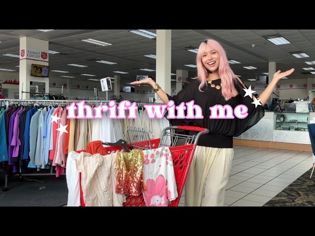THRIFT WITH ME + i share my SECRET thrifting tips