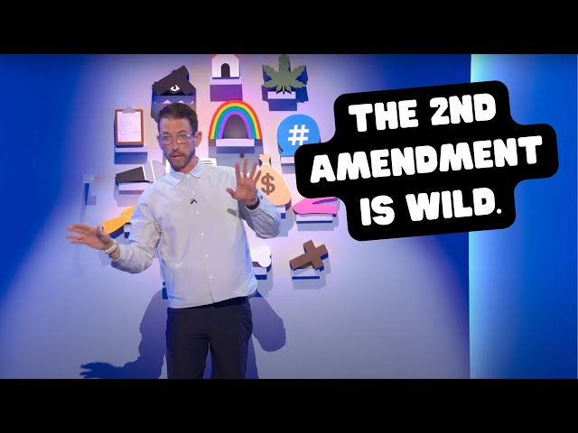 The Second Amendment is wild.