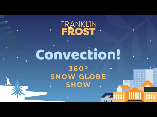 Convection in a Snow Globe - 360 Edition!