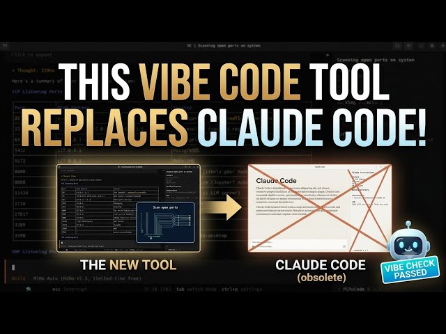 Xiaomi New Vibe Coding To Replace Claude Code This AI Agent Mimo Code