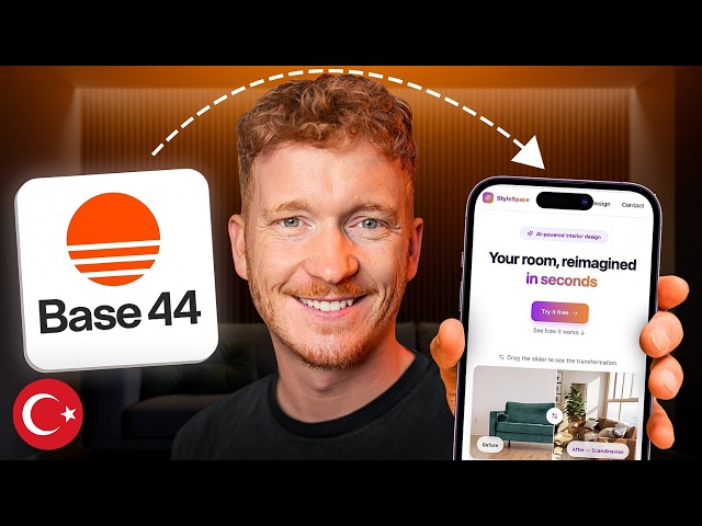 Base44 Turkish Tutorial 2026 – How to Build an Application with AI Without Writing Code?