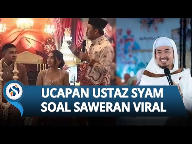 Ustaz Syam Mentions Tips at Nathalie Holscher's Wedding, Netizens Deem His Remarks Lack Empathy