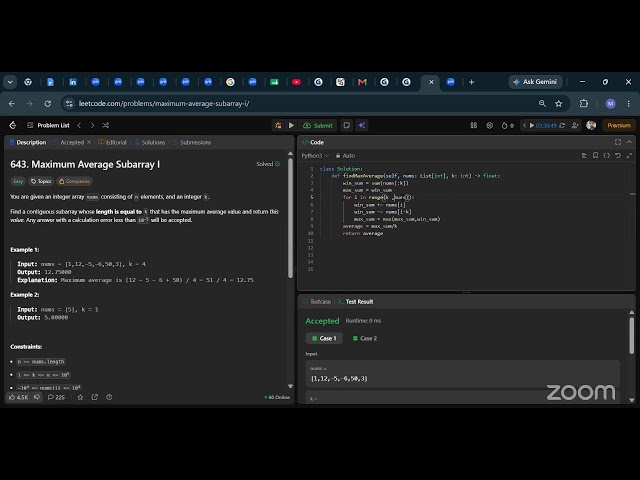 8 AM | Master 150 NeetCode Problems | Week 3 | Day 4