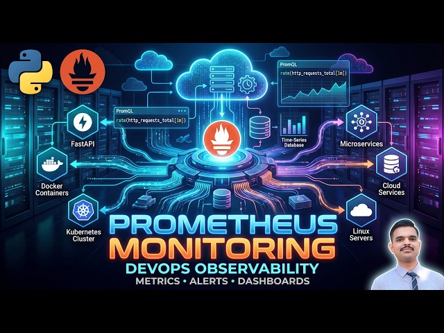 Prometheus Full Tutorial | FastAPI Monitoring with Docker